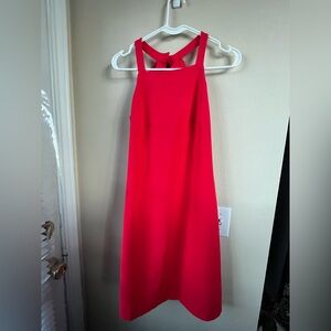 Vince Camuto Bow Back A-Line Dress